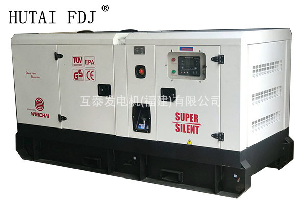 100KW濰柴動力柴油發電機組 125KVA靜音發電機 WP6D132E200