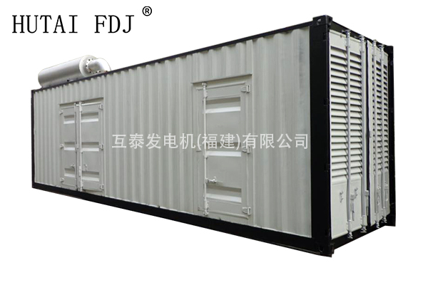 大型發電機1000KW靜（jìng）音發電機 1250濰柴動力柴油發電機組 12M33D1210E200